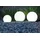 Heitronic Boule LED-Leuchtkugel Kunststoff 20 - 30 cm 3er Set weiß