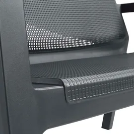 KETER Balkongarnitur Emily Graphitgrau