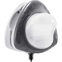 Intex LED Pool-Wandleuchte Kunststoff grau, weiß