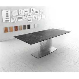 DeLife Edge 180-220 x 72 x 100 cm grau