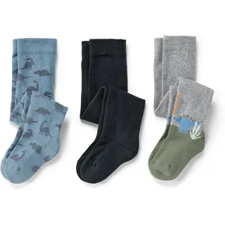 Tchibo - 3 Paar Baby-Strumpfhosen - Baby - Gr. 74/80 - dunkelblau