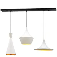 Bamyum 3x Hängelampe Modern Weiß Pendelleuchte