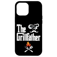 Hülle für iPhone 14 Pro Max The Grillfather BBQ Grill & Smoker Graphic Tees Barbecue Dad