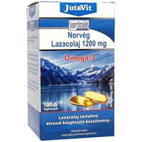 JutaVit Norwegisches Omega-3-Lachsöl 1200 mg Weichkapsel (100 Weichkapseln)