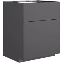 Neoro n50 Unterschrank B: 60 cm mit 2 Auszügen, BN0441GR,