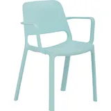 Mayer Sitzmöbel Mayer Stapelstühle myNUKE 2051 66 hellblau Kunststoff, 4 St.