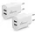 MediaRange MRMA114, 12W, 2x USB-A weiß
