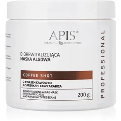 Apis Natural Cosmetics Coffee Shot Revitalisierende Maske mit Auszügen aus Kaffee 200 g