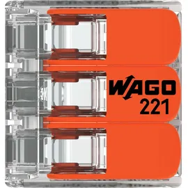 WAGO Compact-Verbindungsklemme bis 4 mm2 1 St. 221-413