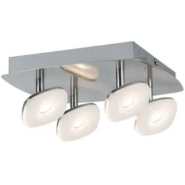Paulmann Squarelense 4 Leuchtmittel Nickel