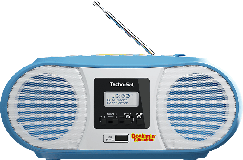 Preisvergleich Produktbild TECHNISAT DIGITRADIO 1990 Benjamin Blümchen Edition Boombox, Mehrfarbig