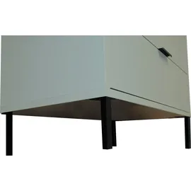 Mäusbacher "Bonnie TOPSELLER", grün (pine grün matt), B:51cm H:60cm T:45cm, Holzwerkstoff, Sideboards, Kommode, Kommode mit Quadratgestelle