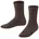 Unisex Kinder Socken K So nachhaltige Baumwolle einfarbig 1 Paar Braun Dark Brown 5230 23-26 23-26