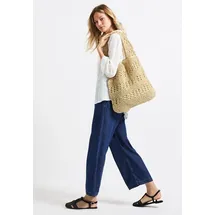 STREET ONE Damen A580787 Macrame Tasche, Moonstone Sand, A - A