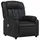 vidaXL Massagesessel 92 x 98 x 0 cm Schwarz Kunstleder mit Fernbedienung