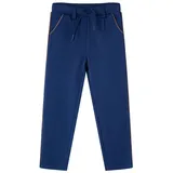 vidaXL Kinderhose mit Kordelzug Marineblau 128