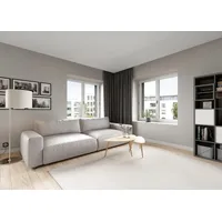 Musterring Big-Sofa LUCIA Mega Sofa, hoher Sitzkomfort, Breite 252cm, Kontrastnaht, in vielen Qualitäten und 4 unterschiedlichen Nähten, 2,5-Sitzer beige