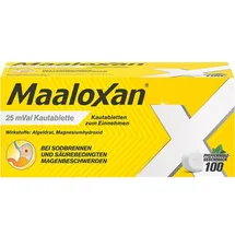 MAALOXAN 25 mVal Kautabletten 100 St