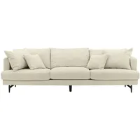 VCM Sofia Sofa 3 Personen samt beige.