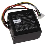 Techtek Akku für Roborock BCR-1P6S-4000DHS 4000 mAh Schwarz