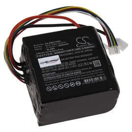 Techtek Akku für Roborock BCR-1P6S-4000DHS 4000 mAh Schwarz