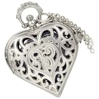 Lancardo Taschenuhr Vintage Herren Damen Uhr Analog mit Metall Kette Weihnachten Geschenk LCD100556