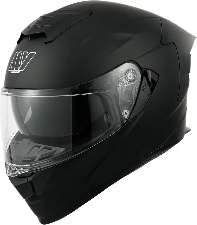 [€20 Rabatt mit Gutschein] MY Motorrad-Schutzhelm mit integriertem Sonnenvisier, ECE 22.06 zertifiziert, Straßen-Motorradhelm für Erwachsene (Modellreihe 936) – Matt Schwarz – Größe:S