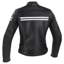Segura Funky Lederjacke Schwarz/Weiß 46