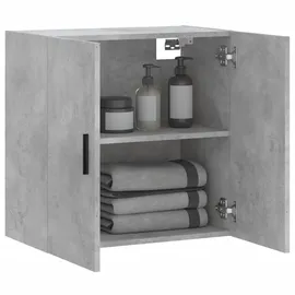 vidaXL Wandschrank Betongrau 60 x 31 x 60 cm Grau