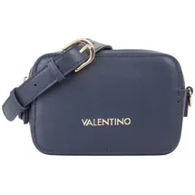 Valentino Zero Re Umhängetasche Kunstleder Blu Notte