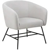 Ambia Home Cocktailsessel, Hellgrau, - 72x76x67 cm