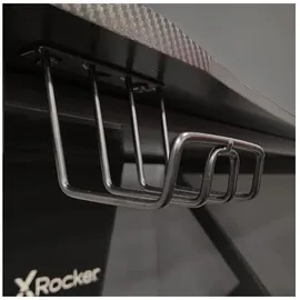 X Rocker Ocelot Gaming-Tisch Aluminium Carbon schwarz