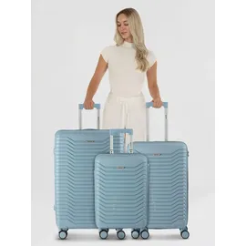 Benzi 5820 Koffer-Set 3-tlg. blau/grau