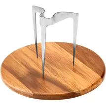 LURCH Grillspieß Ø 20 cm Edelstahl/Weiß