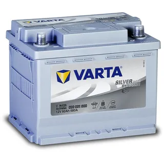 Varta Silver Dynamic AGM D52 60Ah 12V 680A/EN, lithium ion, kompatible mit PKW