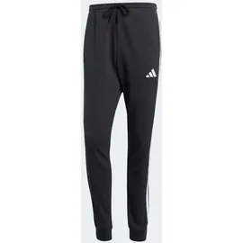 adidas Essential 3-Streifen French Terry Joggers Black / White XS