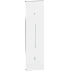 Legrand KW05V LivingNow 1-mod. Tastenabdeckung Auf-Ab für vert. Installation, Farbe White 1