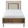 aea Kindermöbel Garnitur Kinderzimmer Bett Kinderbett Braun Holz Set 4tlg