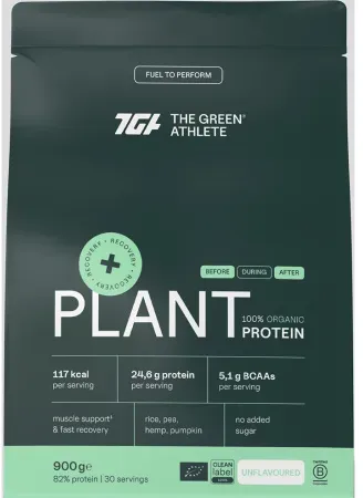 The Green Athlete Pflanzliches Protein Geschmacksneutral Bio Und Vegan 900g