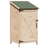 vidaXL Gartenhaus 0,60 x 0,57 m Beige