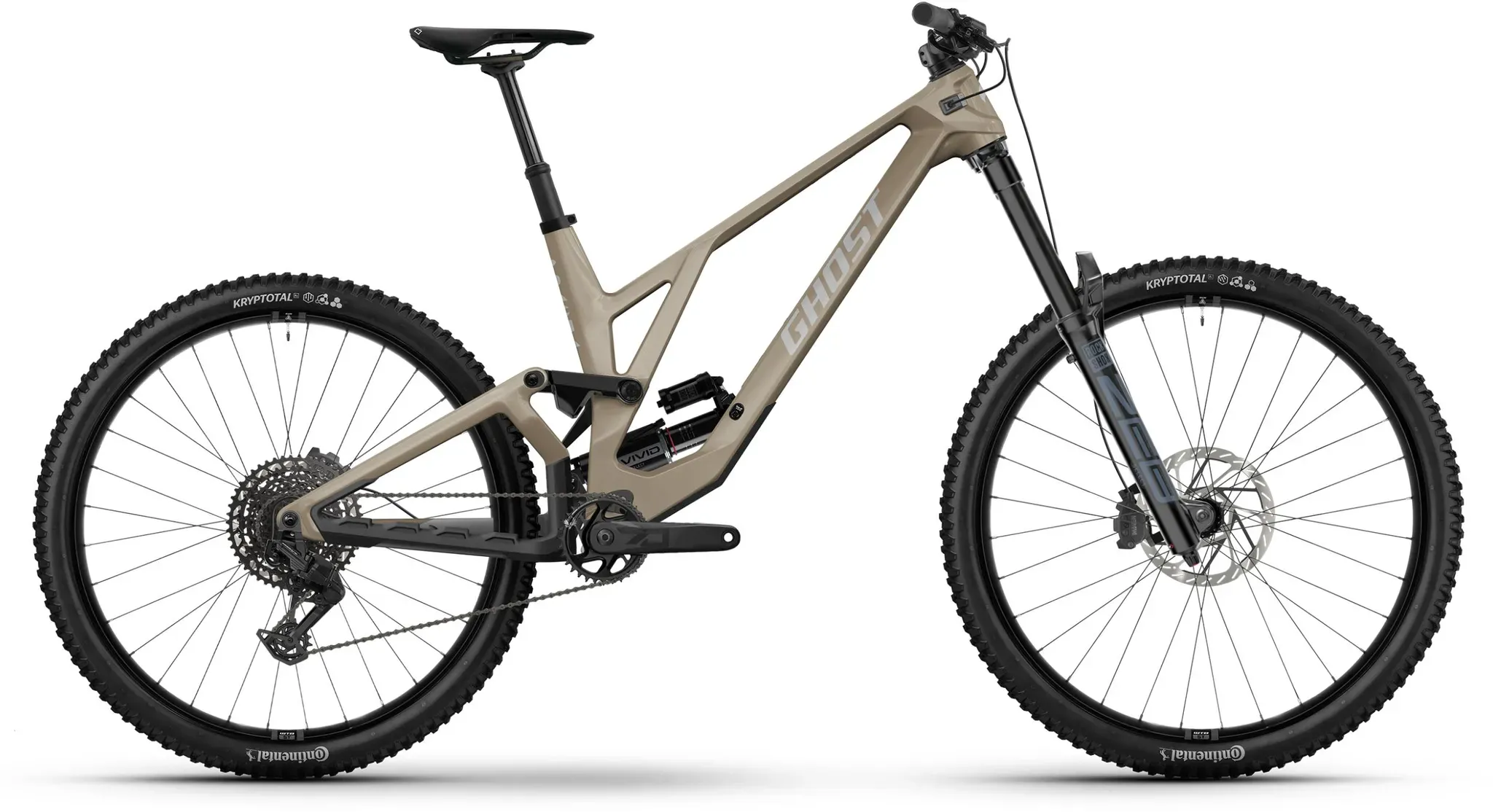 Ghost Poacha - L - coffee dusty desert/gray silver - matt