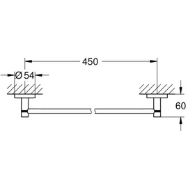 Grohe Start Handtuchhalter 411972430