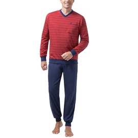HAJO Pyjama in Rot 5XL
