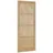 vidaXL Interior Tür rechts 83 x 232 cm beige