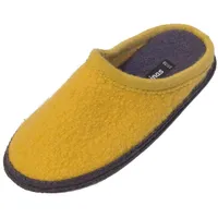 Japanwelt Hausschuhe für Damen & Herren I zweifarbig, warme Filzpantoffeln aus Schafswolle, Filz Winter Pantoffeln Bacinas Slippers Hausschlappen Hauspantoffeln, Gästepantoffeln Filzhausschuhe - 35/36 EU