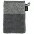 Waschhandschuh 16 x 22 cm schiefer