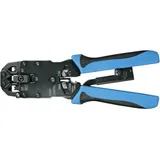 VELLEMAN Velleman, Zange, PROFESSIONELLE CRIMPZANGE FÜR WESTERNSTECKER 4P4C (RJ10), 6P4C (RJ11), 8P8C (RJ45), DEC
