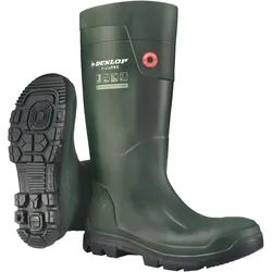 Dunlop Sicherheits-Gummistiefel Purofort FieldPro, olivgrün, 37