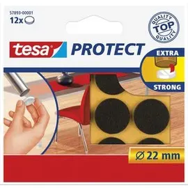 Tesa Filzgleiter 57893 Ø 22 mm 12 Stück