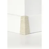 Classen - Außenecke Für Clip-leiste Foliert 58 X 19 Mm Eiche Weiß Holzpore Laminatleiste